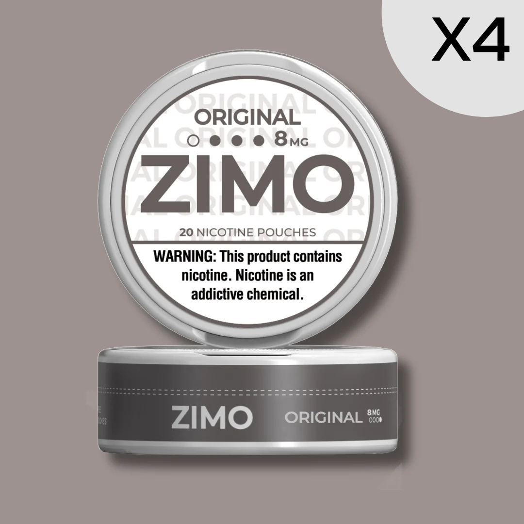 Zimo Nicotine Pouches 4 Roll Pack