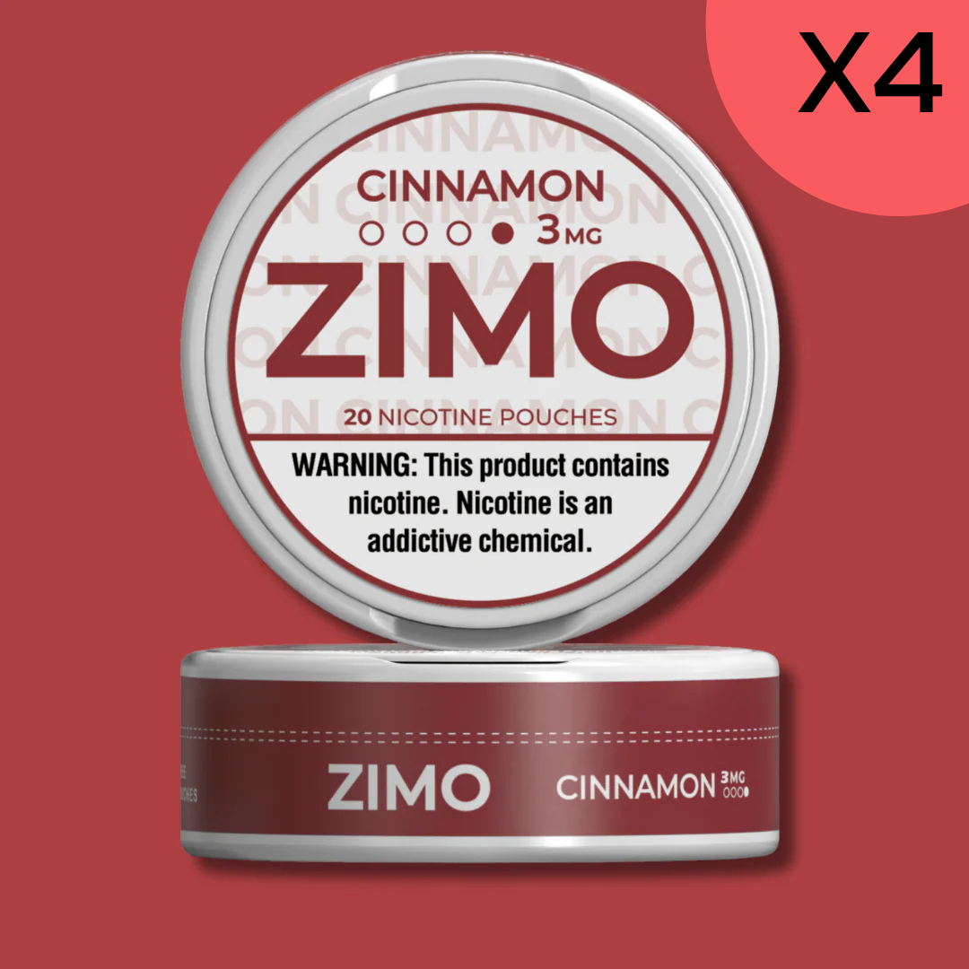 Zimo Nicotine Pouches 4 Roll Pack