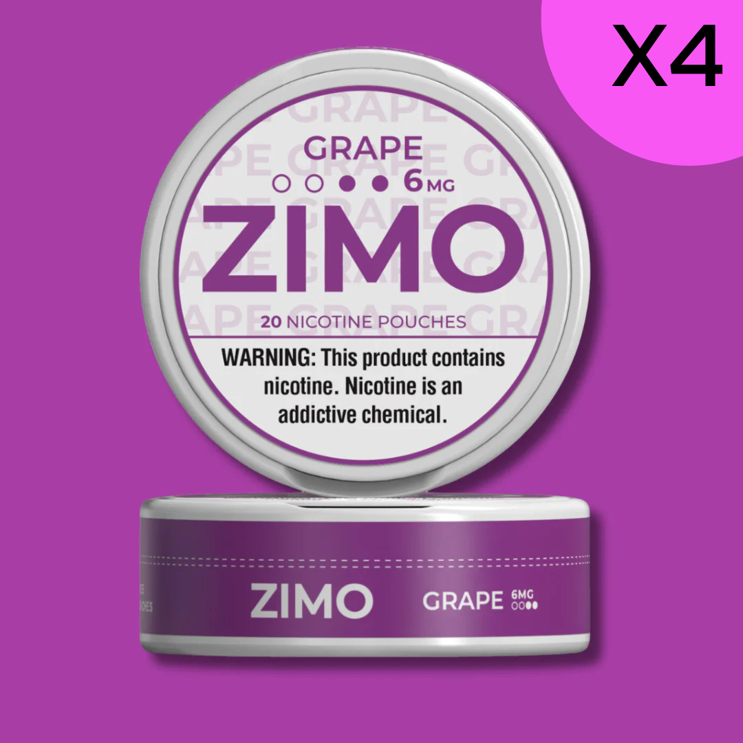 Zimo Nicotine Pouches 4 Roll Pack