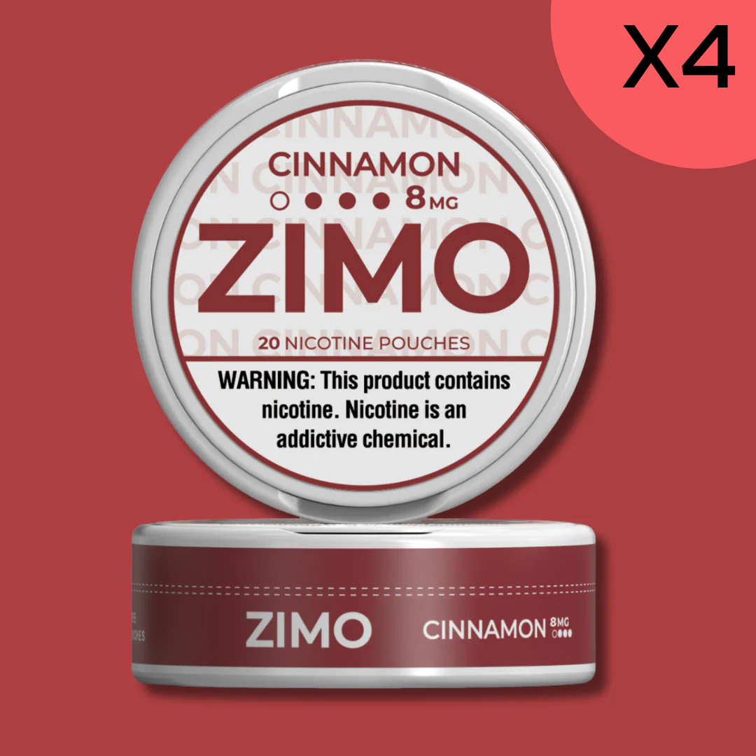 Zimo Nicotine Pouches 4 Roll Pack