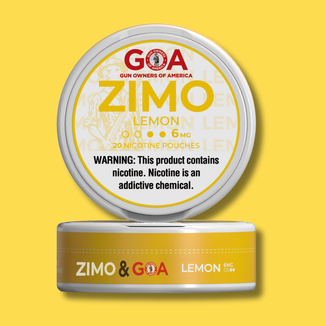 6mg GOA x Zimo Lemon Zimo Nicotine Pouches