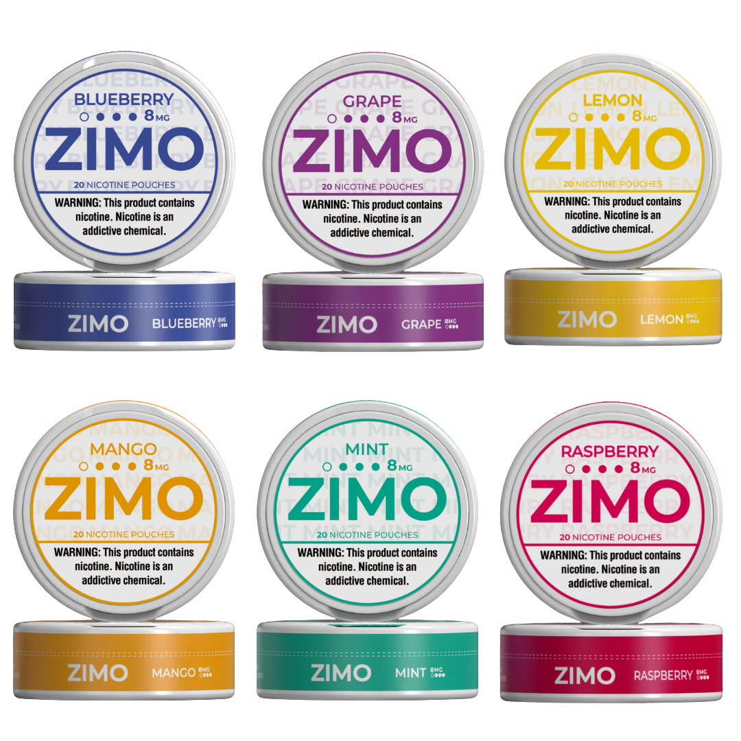 Fruity Zimo Variety Pack – Zimo Pouches
