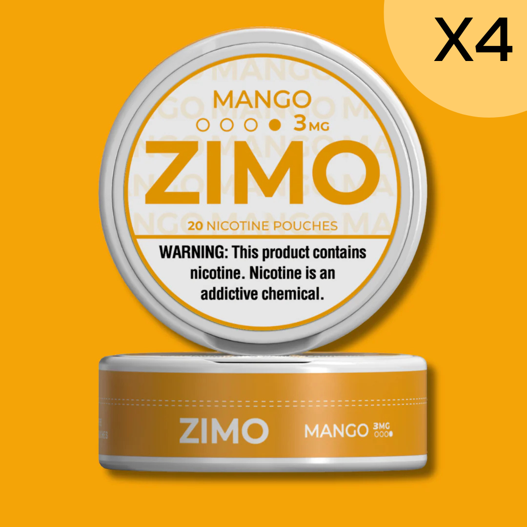 3mg Mango Zimo Nicotine Pouches 4 Rolls