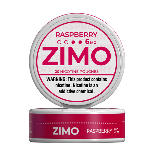 6mg Raspberry Nicotine Pouches Zimo