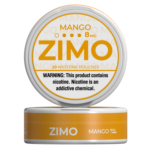 Mango 8mg Nicotine Pouches Zimo