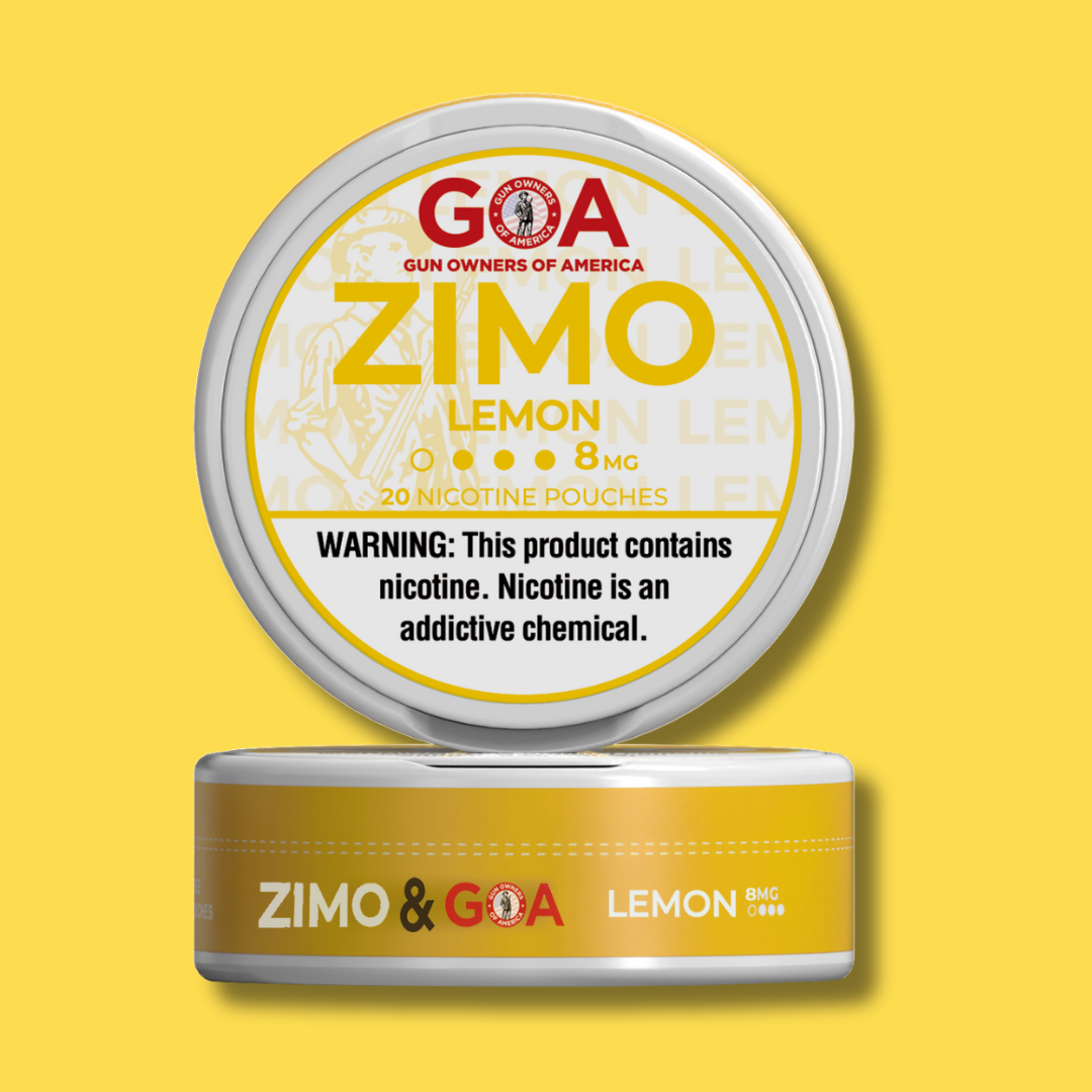 8mg GOA x Zimo Lemon Zimo Nicotine Pouches