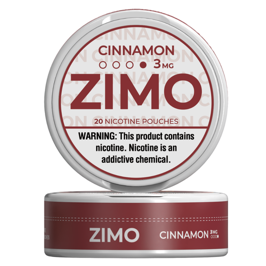 Cinnamon 3mg Nicotine Pouches Zimo