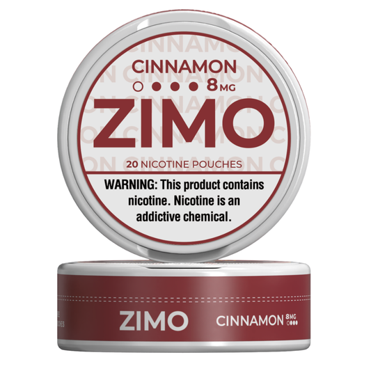 Cinnamon 8mg Nicotine Pouches Zimo
