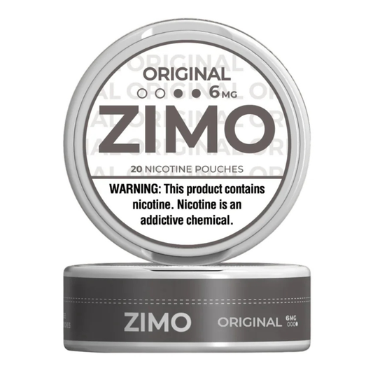 Flavorless 6mg Nicotine Pouches Zimo