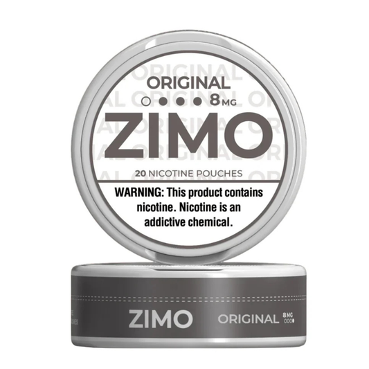 Flavorless 8mg Nicotine Pouches Zimo