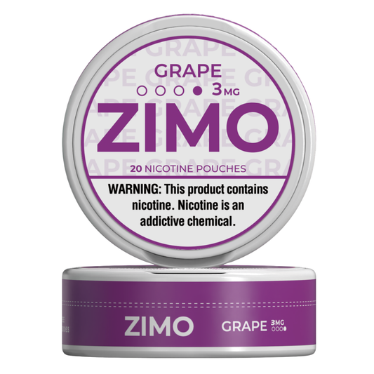 Grape 3mg Nicotine Pouches Zimo