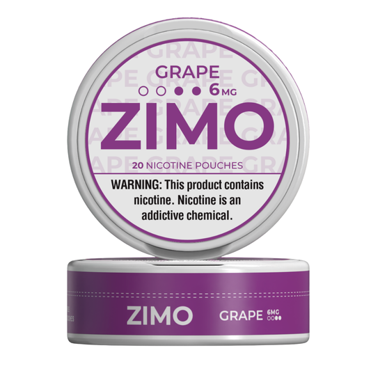 Grape 6mg Nicotine Pouches Zimo
