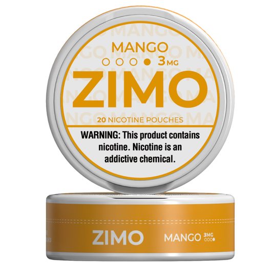 Mango 3mg Nicotine Pouches Zimo