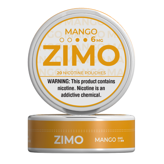 Mango 6mg Nicotine Pouches Zimo