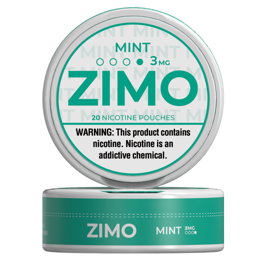 Mint 3mg Nicotine Pouches Zimo