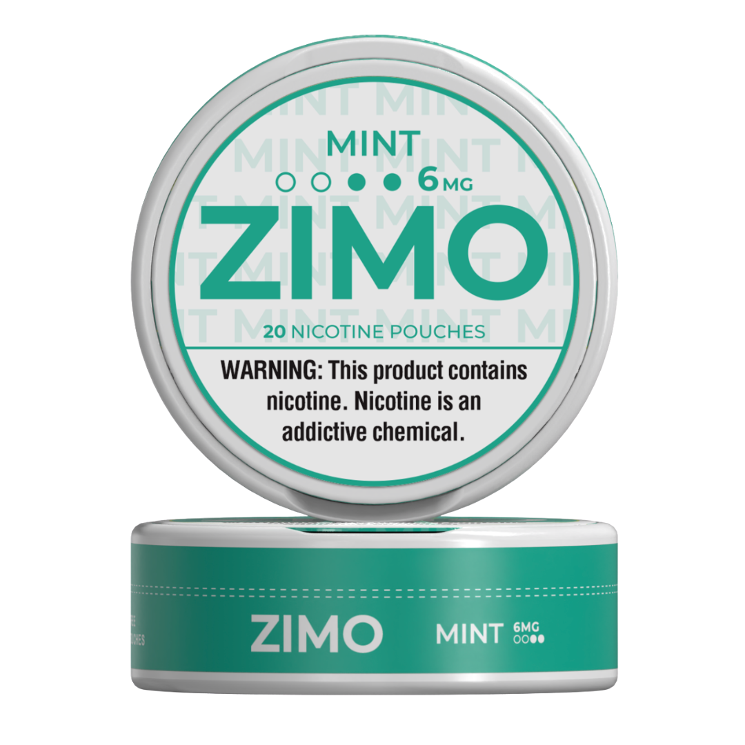Mint 6mg Nicotine Pouches Zimo