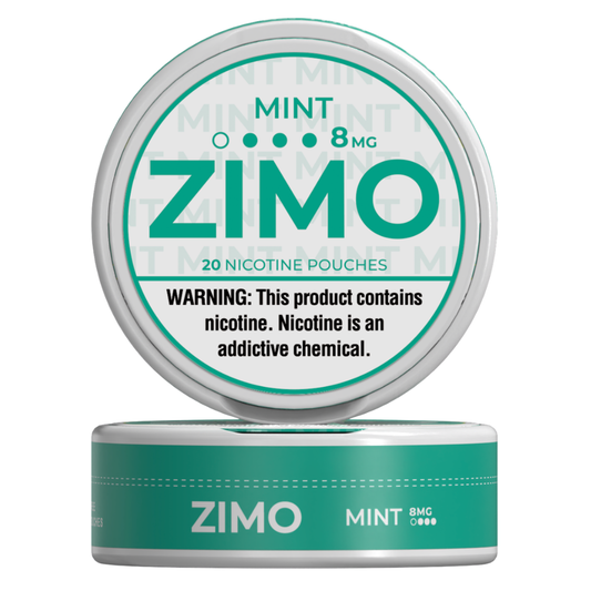 Mint 8mg Nicotine Pouches Zimo